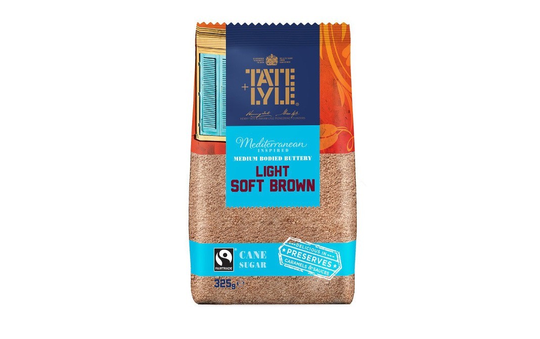 Tate & Lyle Light Soft Brown Cane Sugar    Pack  325 grams